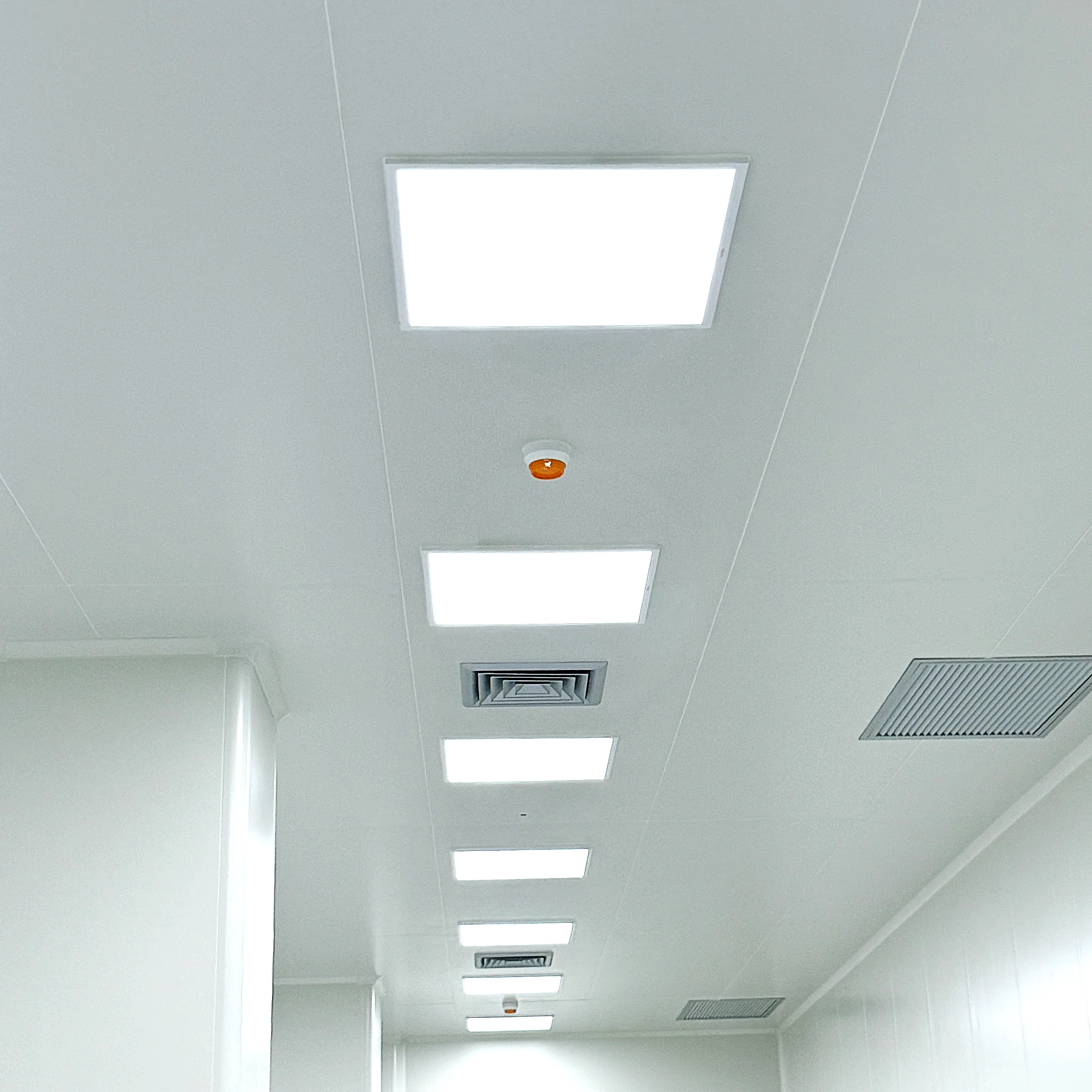 lighting cleanroom install by auintech